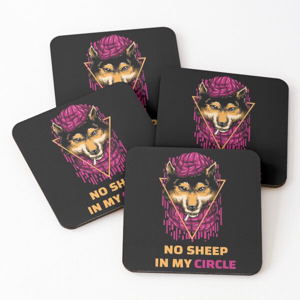 Item preview, No Sheep in my Circle - 2022 Funny Political Meme shirt - Wolf Design designed and sold by 5lav.