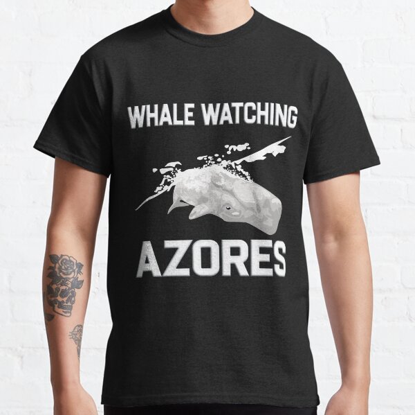Whale Watching Azores Wale beobachten Azoren Classic T-Shirt