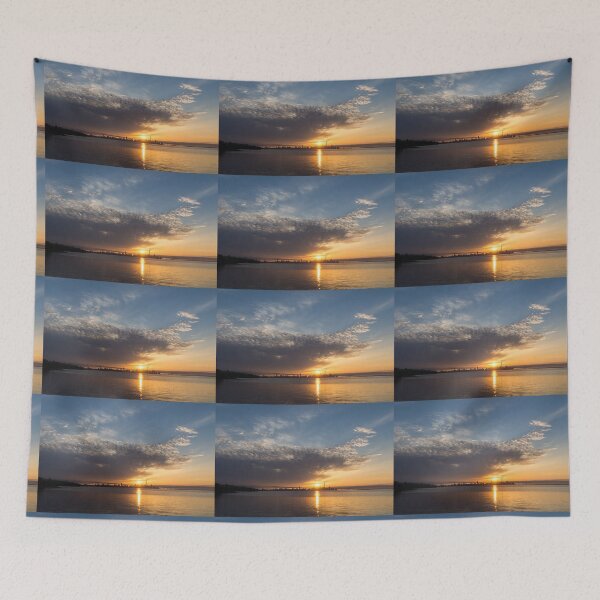 Item preview, Brilliant Toronto Skyline Sunrise Over Lake Ontario designed and sold by Georgia Mizuleva.
