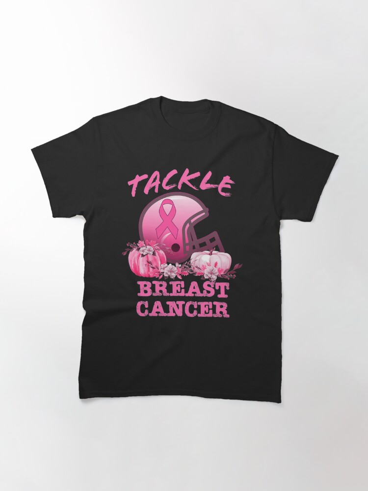 Football Breast Cancer Shirt Unisex Breast Cancer Tshirt 