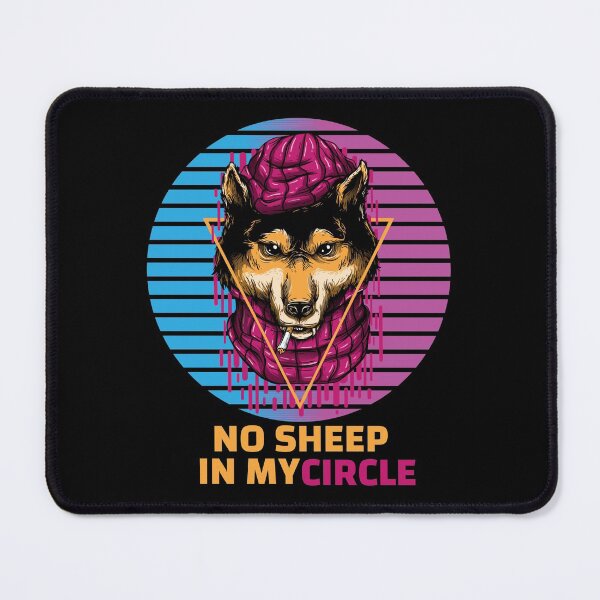 Item preview, No Sheep in my Circle - 2022 Funny Political Meme shirt - Wolf Design designed and sold by 5lav.