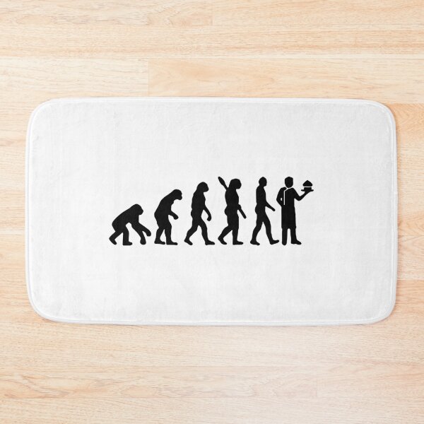 Artikelvorschau, Evolution of Baker Born to become Chef Evolution Chef Masterchef Gift Premium Apparel Funny Holiday Xmas entworfen und verkauft von DesignByHeartUK.