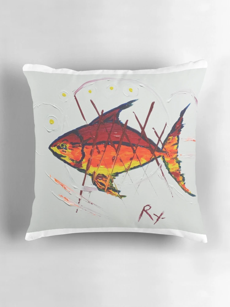 Thumbnail 3 of 4, Pillow, Harvey designed and sold by RudyYoder.