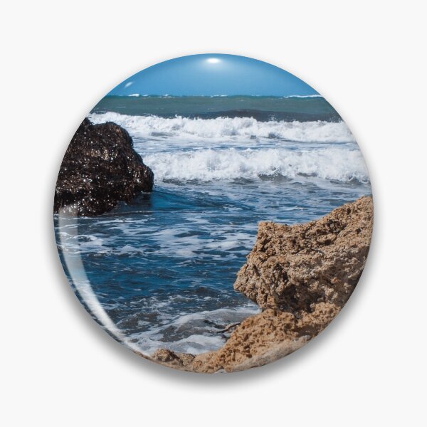 Item preview, Beautiful Rocky Beach on the Mediterranean Sea designed and sold by adamtepl.