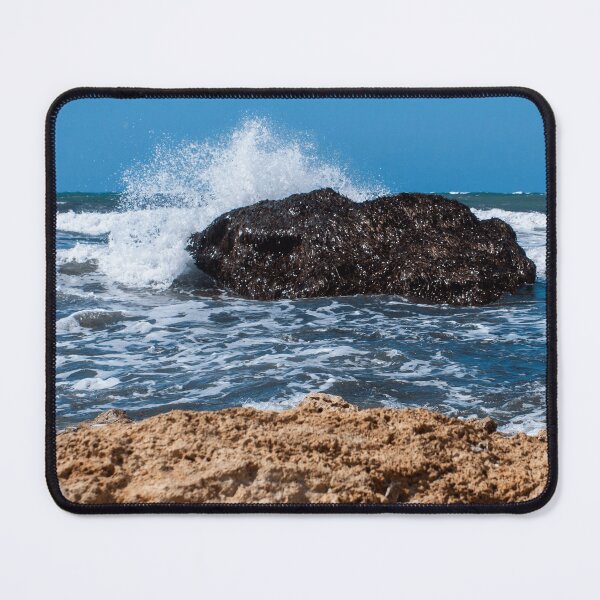 Item preview, Beautiful Rocky Beach on the Mediterranean Sea designed and sold by adamtepl.