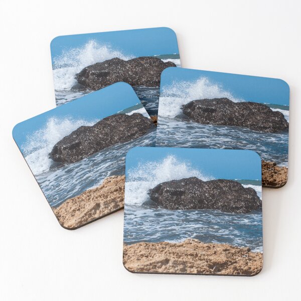 Item preview, Beautiful Rocky Beach on the Mediterranean Sea designed and sold by adamtepl.