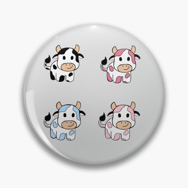 Item preview, Super adorable colorful cow pattern ( pack ), happy minimalistic cows designed and sold by Barolina.