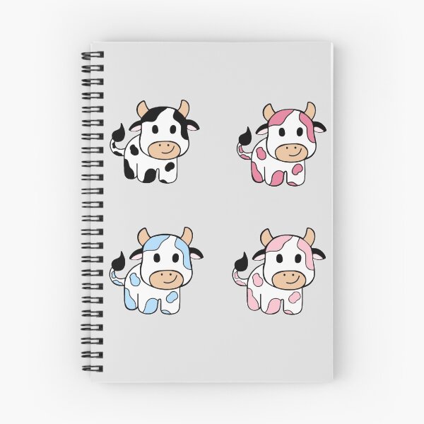 Item preview, Super adorable colorful cow pattern ( pack ), happy minimalistic cows designed and sold by Barolina.