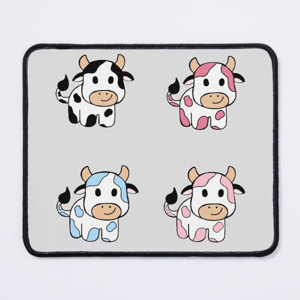 Item preview, Super adorable colorful cow pattern ( pack ), happy minimalistic cows designed and sold by Barolina.