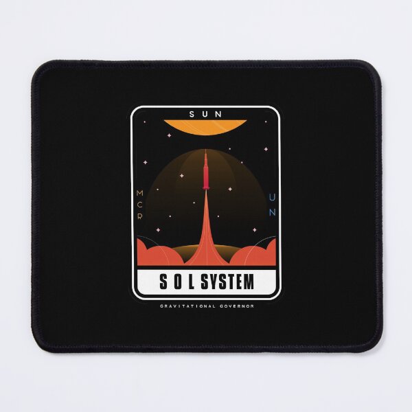 Item preview, Solar System Minimalist Patch designed and sold by GraphifyArt.