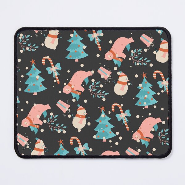 Item preview, Colorful Blue Pink Christmas Pattern designed and sold by fowons.