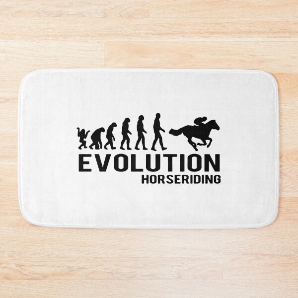 Item preview, Evolution of Horse Riding Vaulting Born to Ride Gift Premium Apparel Funny Holiday Xmas designed and sold by DesignByHeartUK.
