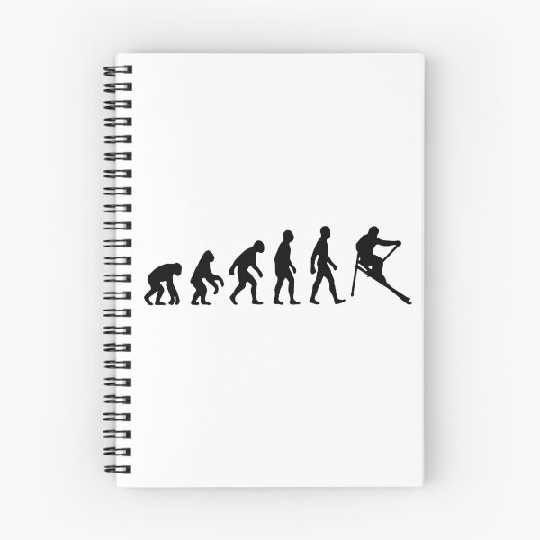 Item preview, Born to Ski Evolution to Skiing Love Ski Sports winter sports Gift Premium Apparel Funny Holiday Xmas designed and sold by DesignByHeartUK.