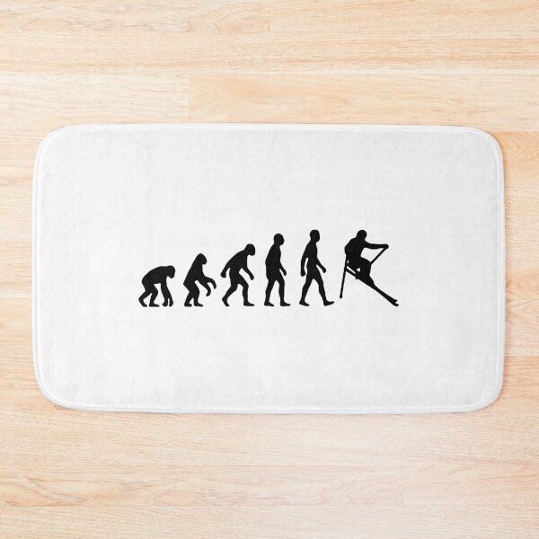 Item preview, Born to Ski Evolution to Skiing Love Ski Sports winter sports Gift Premium Apparel Funny Holiday Xmas designed and sold by DesignByHeartUK.