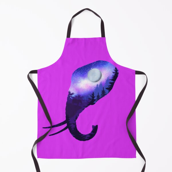 Item preview, Blue Elephant Head Silhouette designed and sold by DesignsBySaxton.
