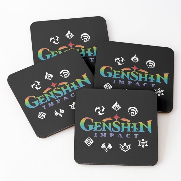 Item preview, Genshin Impact Element Symbols designed and sold by LittleChelsea.