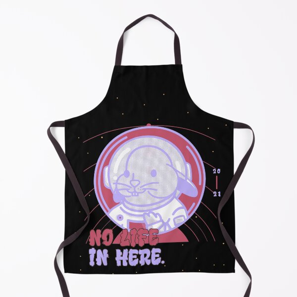Item preview, Vintage Astronaut Rabbit In Space Design-No Life In Here- Cool Vintage Astronaut Design designed and sold by Red-ElYoubi.