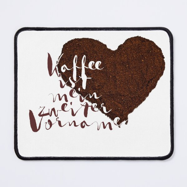 Item preview, Coffee is my middle name designed and sold by Pioooh.