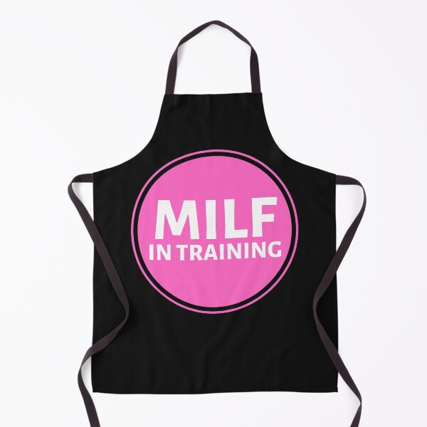 Item preview, MILF In Training Pink Circle - Hot Mom Badge - Mothers Day gift for Future Moms designed and sold by CaitU.