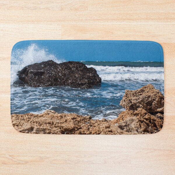 Item preview, Beautiful Rocky Beach on the Mediterranean Sea designed and sold by adamtepl.