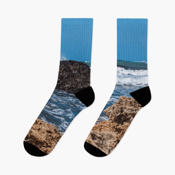 Item preview, Beautiful Rocky Beach on the Mediterranean Sea designed and sold by adamtepl.
