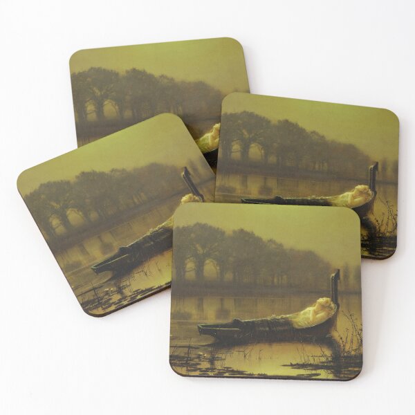 Item preview, LADY OF THE SHALOTT  by John Atkinson Grimshaw designed and sold by BulganLumini.