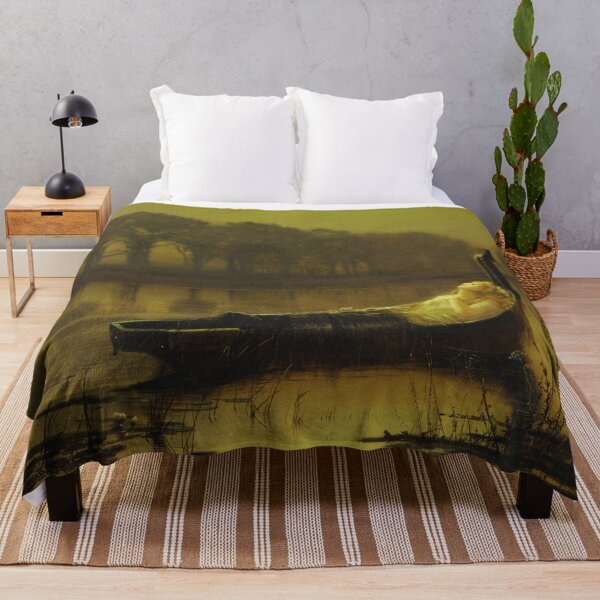 Item preview, LADY OF THE SHALOTT  by John Atkinson Grimshaw designed and sold by BulganLumini.