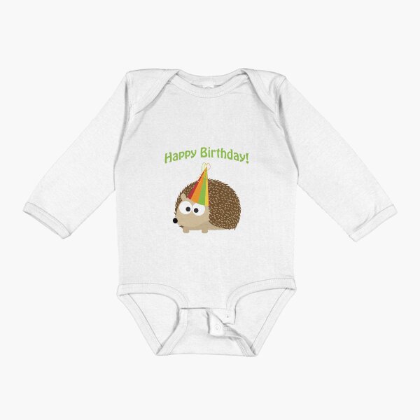 Item preview, Happy Birthday! Hedgehog designed and sold by Eggtooth.