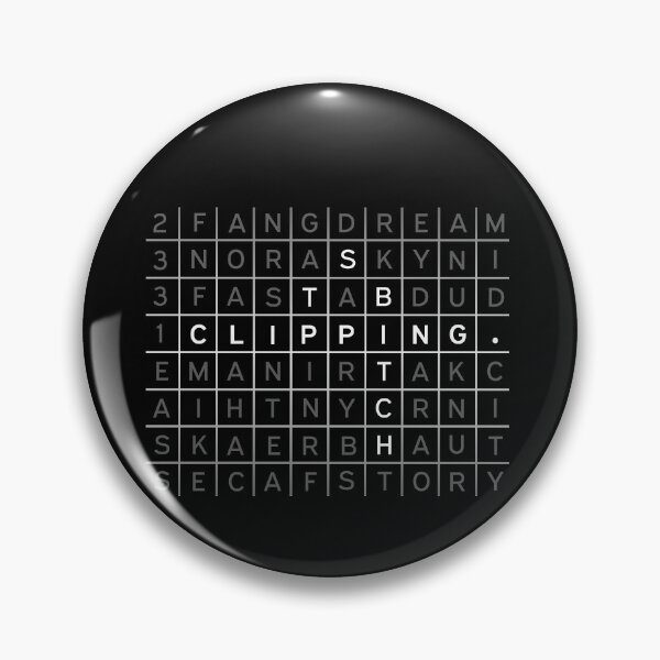 Item preview, clipping. "Crossword Puzzle" - Black designed and sold by Heinos.