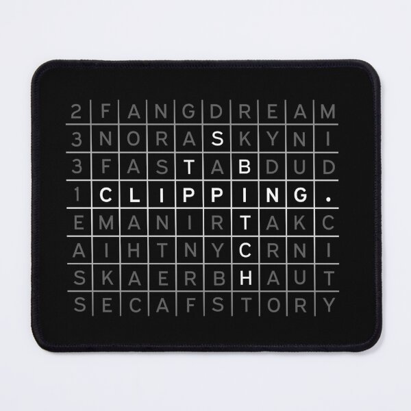 Item preview, clipping. "Crossword Puzzle" - Black designed and sold by Heinos.