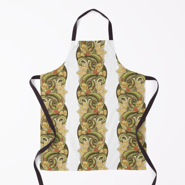 Item preview, Paisley Print with Vintage Floral Motifs, Striped Composition designed and sold by lissantee.