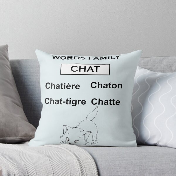 Item preview, words family CHAT designed and sold by TAKUSDesign.