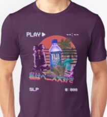 Vaporwave Fiji Bottle Unisex T-Shirt