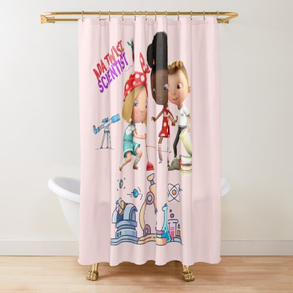 The young scientist - Ada twist Shower Curtain