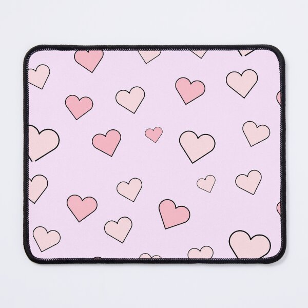 Item preview, Super Simple Minimalistic Baby Pink Hearts Pattern Set designed and sold by Barolina.