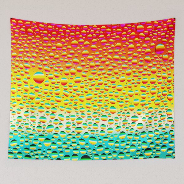 Item preview, Bubbles trendy multicolor pattern designed and sold by cutecrazytshirt.