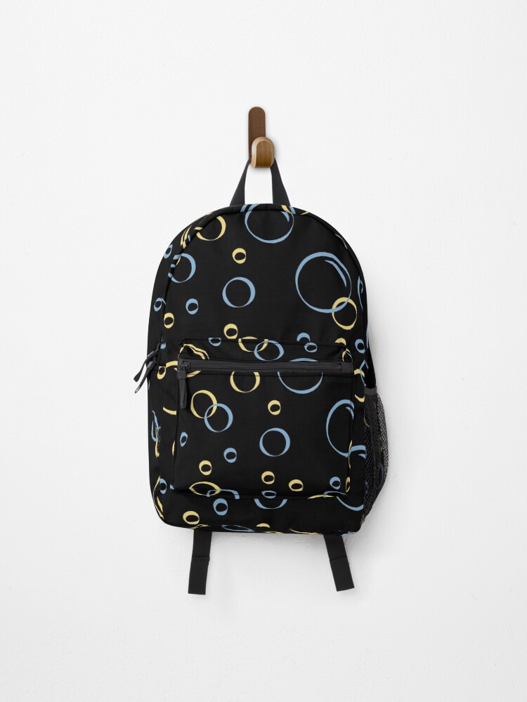 Thumbnail 1 of 3, Backpack, Bubbles pattern designed and sold by cutecrazytshirt.