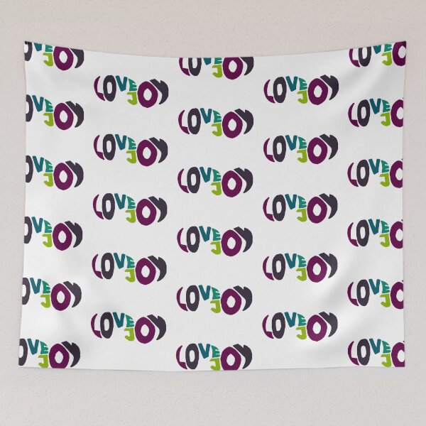 Item preview, Lovejoy logo autumn colours pebblebrain designed and sold by ruelia.