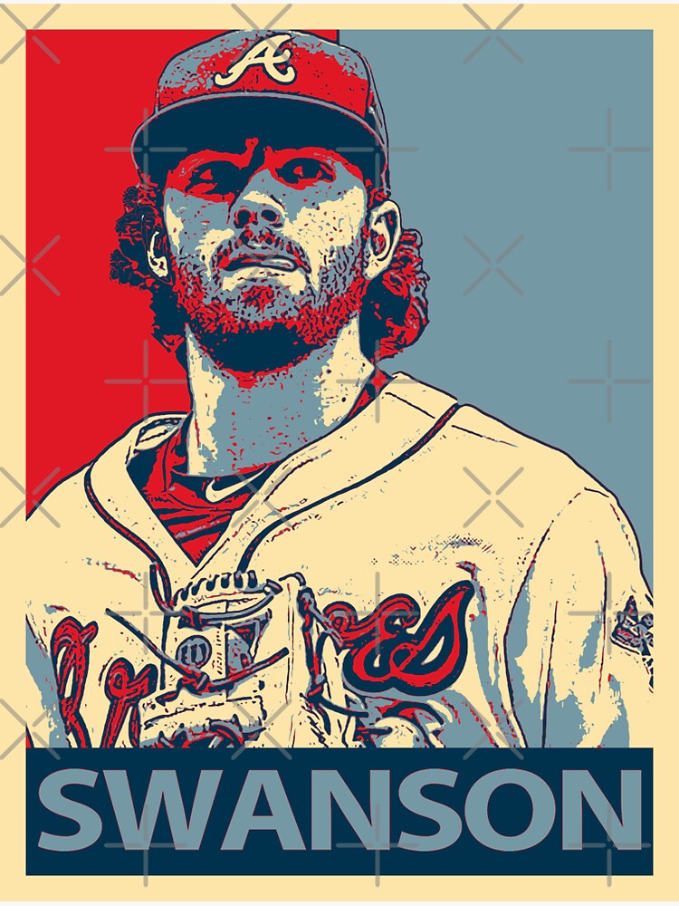 Dansby Swanson Sticker for Sale by MarvelArt3000