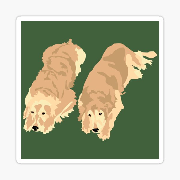Item preview, 2 Golden Retrievers designed and sold by VieiraGirl.