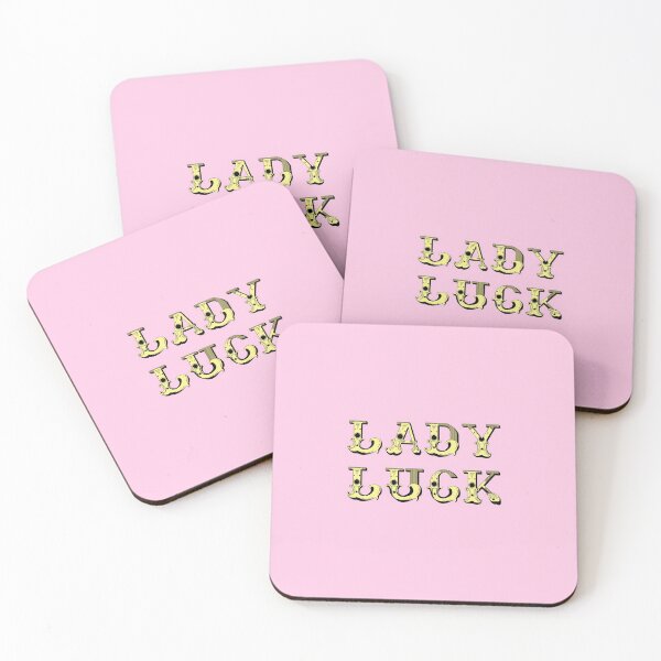 Item preview, Lady Luck - Typography - Artwork designed and sold by GirlGangPrints.