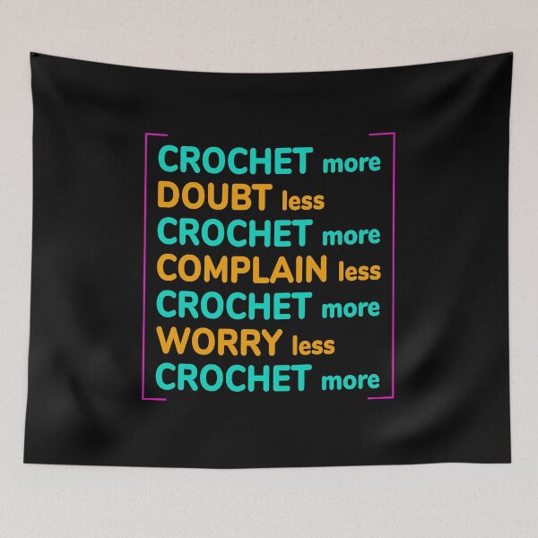 Item preview, Crocheting Crochet Knitting Crocheter Funny designed and sold by TastefulTees.
