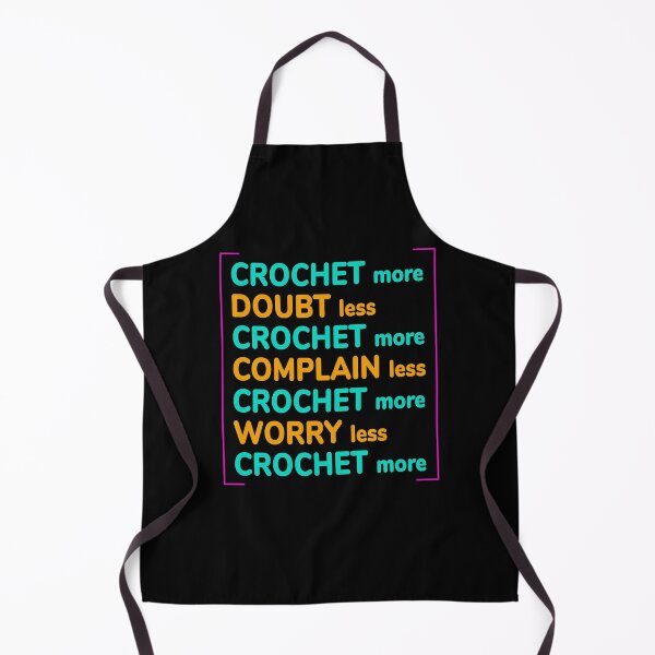 Item preview, Crocheting Crochet Knitting Crocheter Funny designed and sold by TastefulTees.