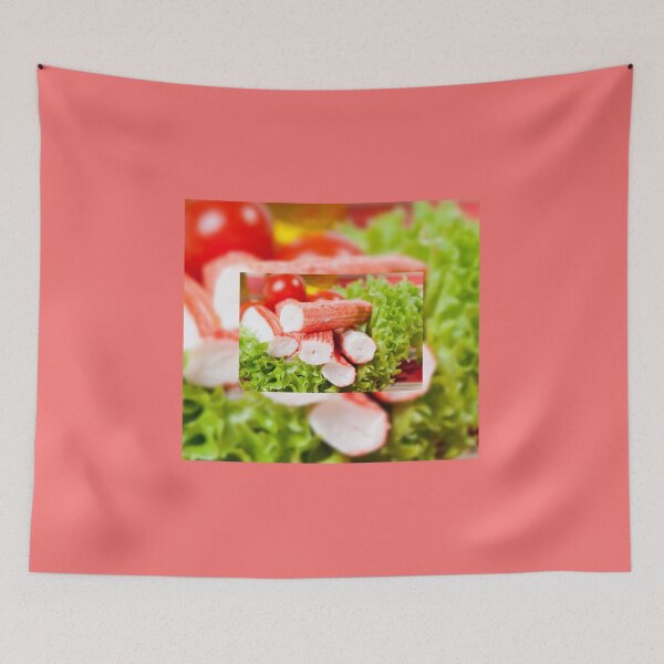 Item preview, Pile of crab sticks surimi designed and sold by Arletta Cwalina.