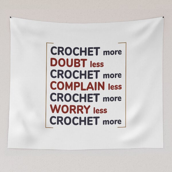 Item preview, Crocheting Crochet Knitting Crocheter Funny designed and sold by TastefulTees.