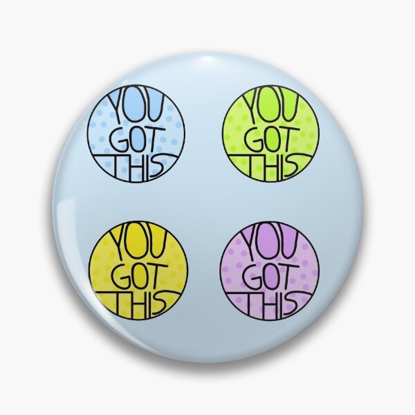 Item preview, You Got This, Motivational And Encouraging Pattern Quote designed and sold by Barolina.