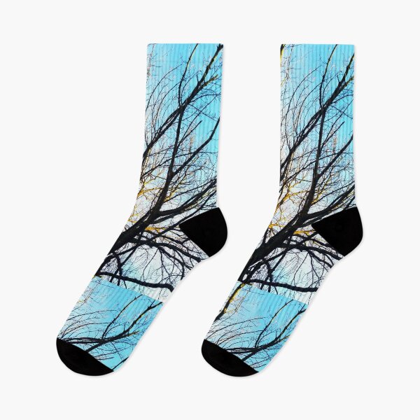 Item preview, Puffy tree poured with sunshine against the background of the blue cloudy sky, natural background  designed and sold by helenkaiy.