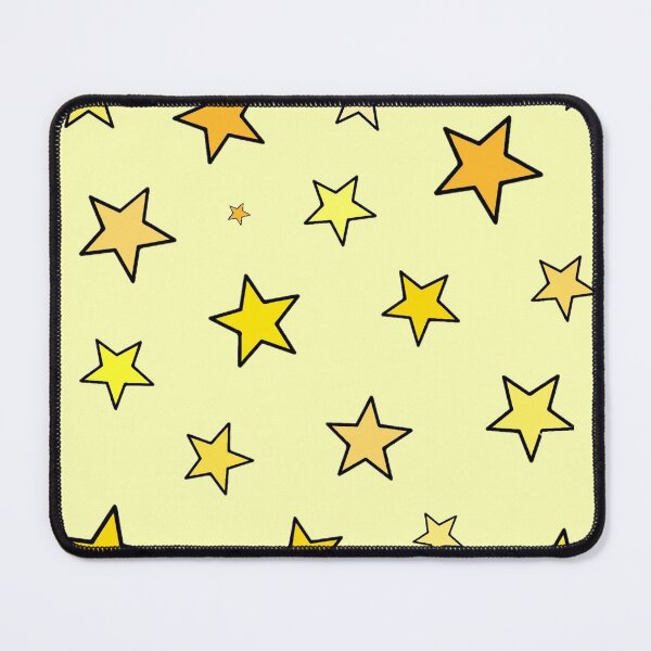 Item preview, Light Yellow Minimalistic Stars Pattern designed and sold by Barolina.