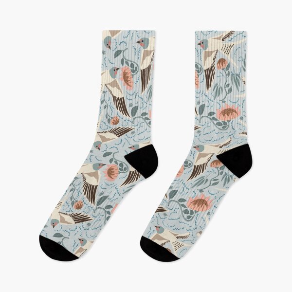 Item preview, Swallows by the lake designed and sold by Flyingwall.