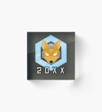 Fox 20XX Melee Shine Acrylic Block